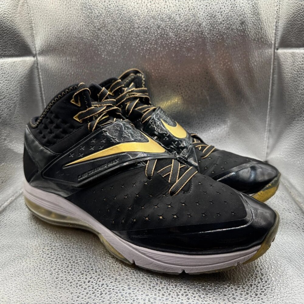 Size 11.5 Nike CJ81 Trainer Max Motor‎ City Black Mens Sneaker Shoes 603711-007
